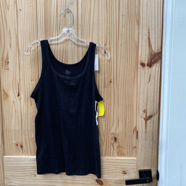 WOMENS A NEW DAY SL BLACK TANK L NWT