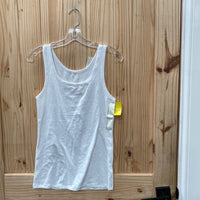 WOMENS A NEW DAY WHITE SL TANK M NWT