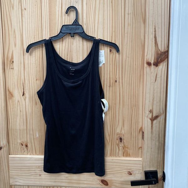 WOMENS A NEW DAY SL BLACK TANK L NWT