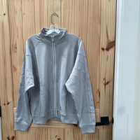 MENS ADIDAS GREY/WHITE JACKET S NWT