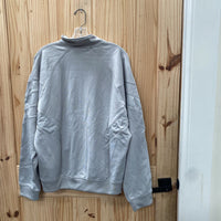 MENS ADIDAS GREY/WHITE JACKET S NWT