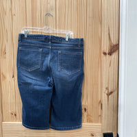 WOMENS FADED GLORY DENIM CAPRIS 12