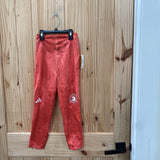 WOMENS ADIDAS ORANGE/WHITE LEGGINGS 2XS NWT