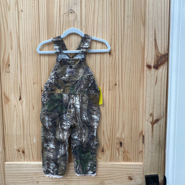 GIRLS ROUND HOUSE CAMO OVERALLS 24M