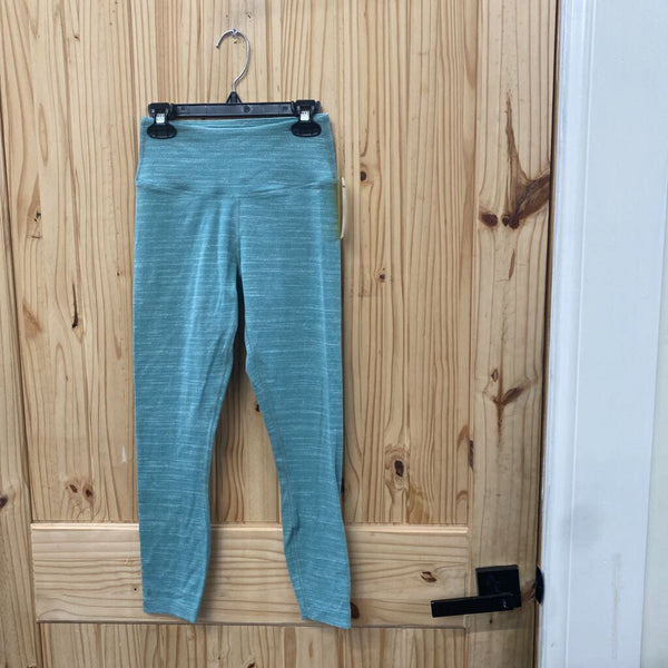 WOMENS NO BULL LT GREEN LEGGINGS XS