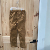BOYS OLD NAVY LT BROWN TECH TAPER PANTS L 10/12