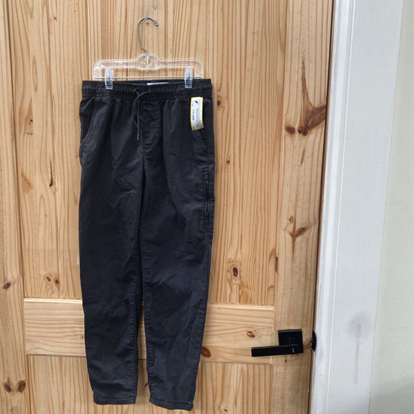BOYS OLD NAVY TECH TAPER PANTS BLK L 10/12