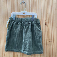 GIRLS WONDER NATION GREEN CORDUORY SKIRT 5T