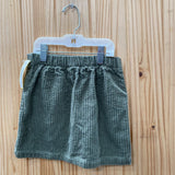 GIRLS WONDER NATION GREEN CORDUORY SKIRT 5T
