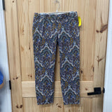 WOMENS J.CREW CASUAL PANTS PAISLEY DESIGN 2