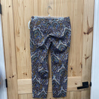 WOMENS J.CREW CASUAL PANTS PAISLEY DESIGN 2