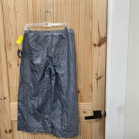 WOMENS JEANOLOGY SILVER DENIM GAUCHO CAPRIS 8 NWT