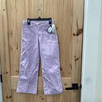 GIRLS ART CLASS LILAC PANTS W/WHITE HEARTS 10 NWT