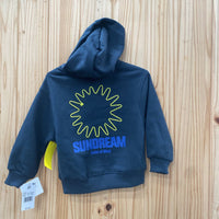 BOYS KEEP IT REAL FOREVER DK BLUE HOODIE 2T NWT