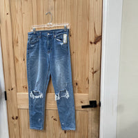WOMENS AMERICAN EAGLE DENIM DIST. JEANS 4