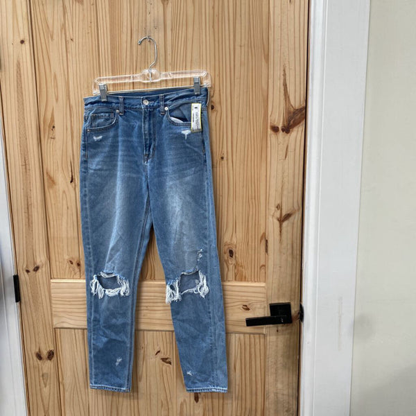 WOMENS AMERICAN EAGLE DENIM DIST. JEANS 4