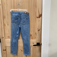 WOMENS AMERICAN EAGLE DENIM DIST. JEANS 4