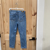 WOMENS AMERICAN EAGLE DENIM DIST. JEANS 4
