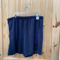 MENS EDDIE BAUER NAVY BLUE SHORTS XXL NWT