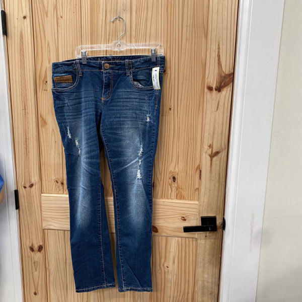 WOMENS ARIYA JEANS DK DENIM 15/16