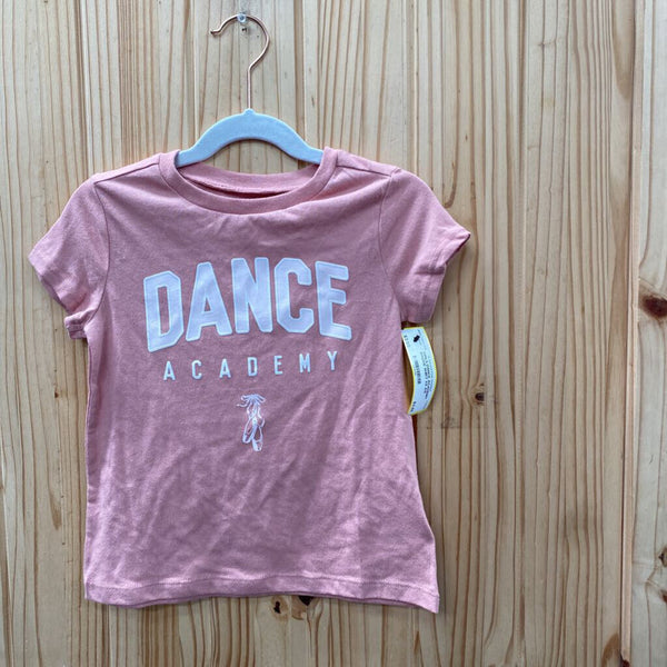 GIRLS DANCE ACADEMY MAUVE SHIRT XS 4/5