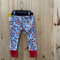 BOYS DR.SEUSS PANTS GREY/BLK W/HATS 5T