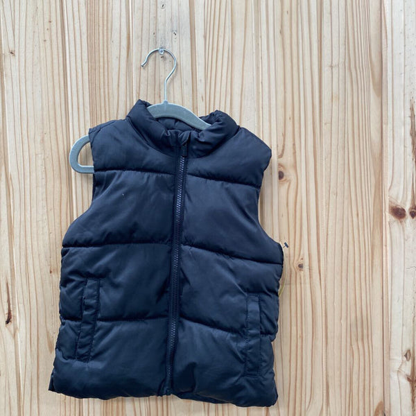 BOYS OLD NAVY SL BLK VEST 4T