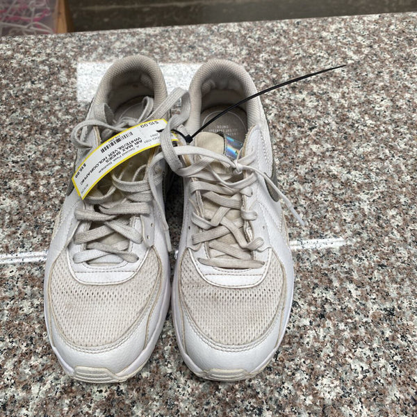 AIR MAX SHOES WHITE/SILVER HOLOGRAPHIC SHOES 7