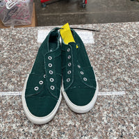 CORKYS DK GREEN SHOES 7