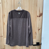 MENS NIKE BASEBALL BROWN PULLOVER S NWT