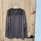 MENS NIKE BASEBALL BROWN PULLOVER S NWT