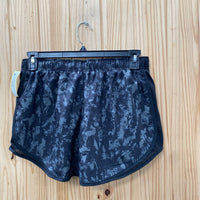 WOMENS NIKE SHORTS GREY/BLK L NWT