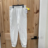 BOYS WILSON WHITE SWEATPANTS XL 14 NWT