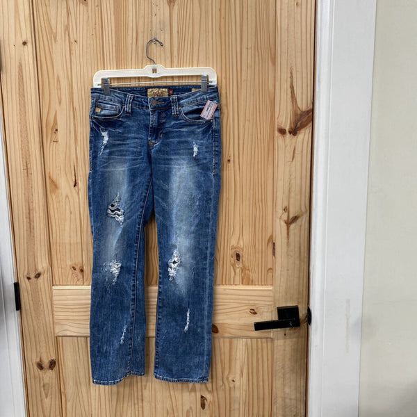 WOMENS DEAR JOHN DENIM DIST. JEANS 26