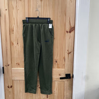 MENS PUMA PANTS DK OLIVE GREEN/BLK S