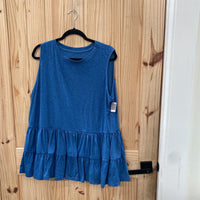 WOMENS SL LINEN TOP 2X