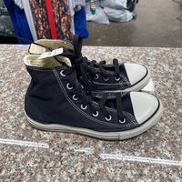KIDS CONVERSE BLK/WHITE 3