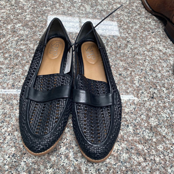 WOMENS FRANCO SARTO BLK CASUAL SHOES 9.5