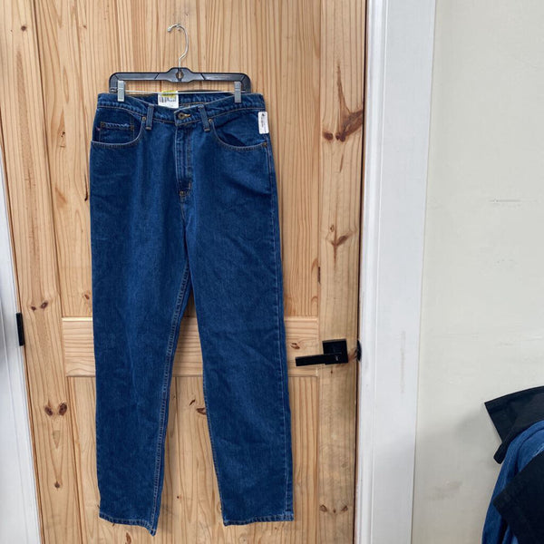 MENS RALPH LAUREN DK DENIM JEANS 34X34 NWT