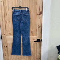 WOMENS DENIM FLARE JEANS 26