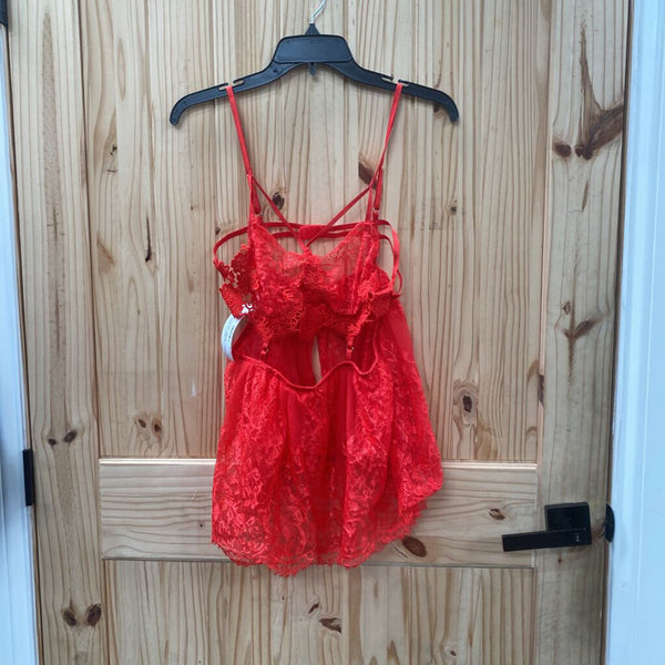 WOMENS 2 PC RED PAJAMA SET NWT SIZE XL