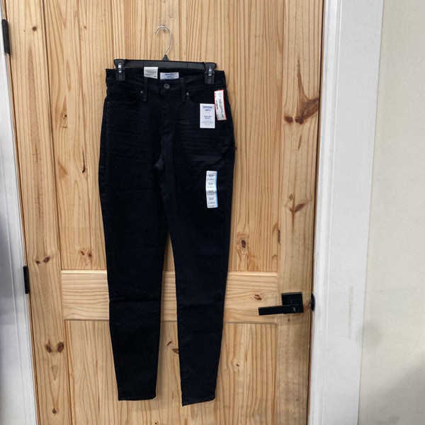 WOMENS DENIZEN BLK DENIM JEANS 6 NWT