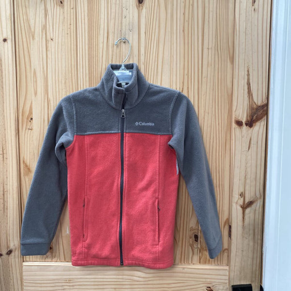 COLUMBIA JACKET RED/GREY M 10/12