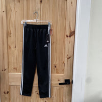 BOYS ADIDAS JOGGERS BLK/WHITE M 10/12 NWT