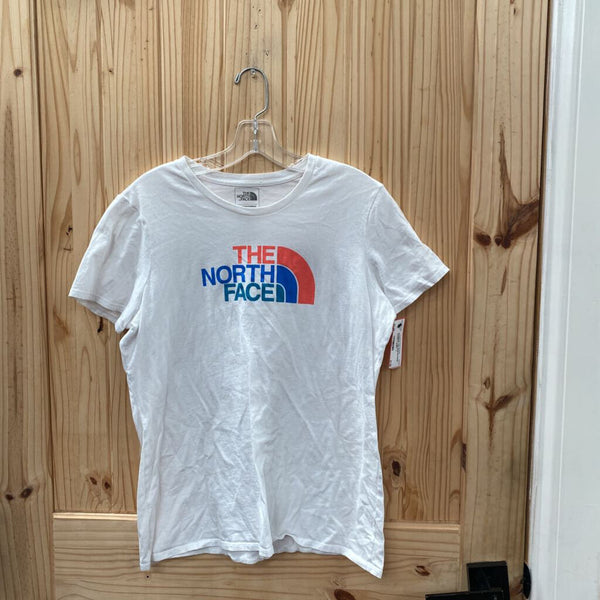 WOMENS THE NORTH FACE WHITE T-SHIRT L
