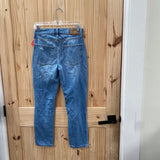 WOMENS AEROPOSTALE DENIM DIST. JEANS 0