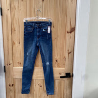 WOMENS AEROPOSTALE DK DENIM JEANS 4 REGULAR