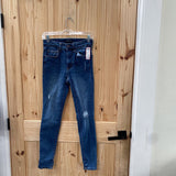 WOMENS AEROPOSTALE DK DENIM JEANS 4 REGULAR