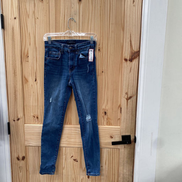 WOMENS AEROPOSTALE DK DENIM JEANS 4 REGULAR