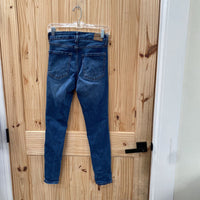 WOMENS AEROPOSTALE DK DENIM JEANS 4 REGULAR